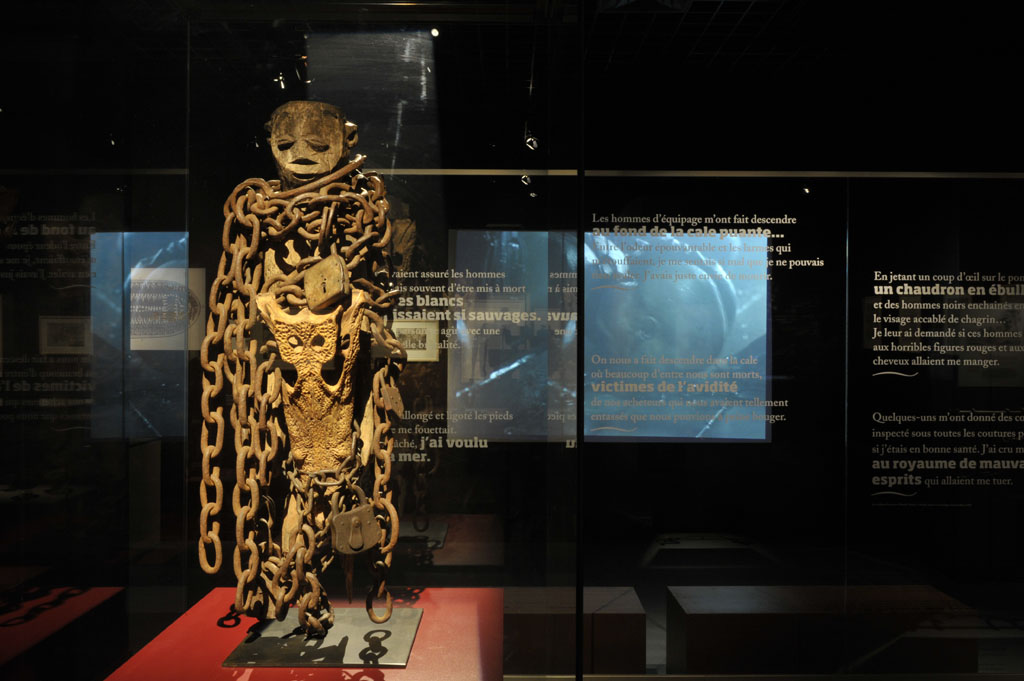 Slavery room. Photo L. Gauthier city hall of Bordeaux