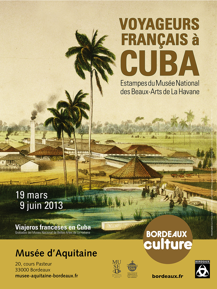 affiche voyageurs français à Cuba