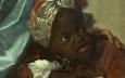 Pierre Subleyras (attribué à), Portrait présumé de la princesse de Fontenelle et d'un enfant esclavisé, photo P. Deval, mairie de Bordeaux