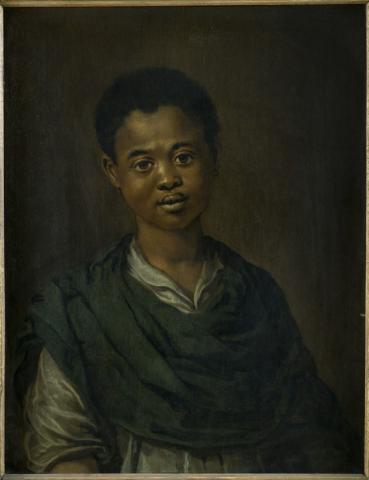 Retrato de un joven negro
