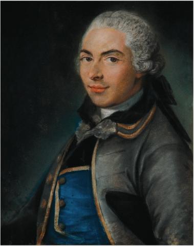 alt - André-Daniel Laffon de Ladebat, portrait au pastel. Photo L. Gauthier, mairie de Bordeaux