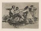 Francisco Goya, "Con razon o sin ella", Les désastres de la guerre