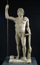 Statue de Jupiter. 3e quart du Ier siècle après J.-C. Calcaire. Photo mairie de Bordeaux